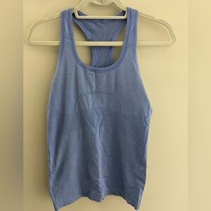 Lululemon Light Blue Tech Racerback Tank Size 4